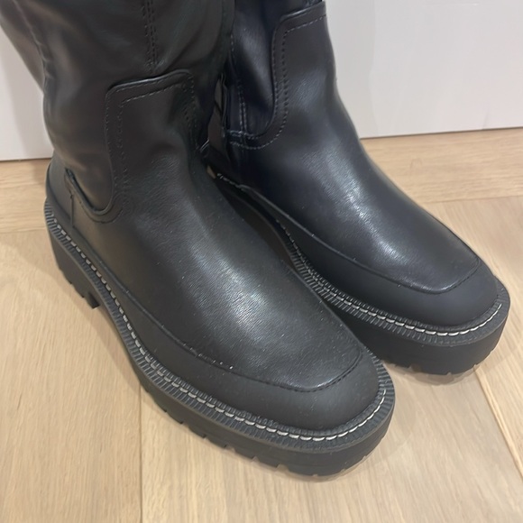 Sam Edelman Over the Knee Black Boot 36.5 - Picture 2 of 4